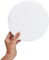 8 Inch Foam Circles for Crafts, 1 Inch Thick Round Polystyrene Discs for DIY Projects (White, 6 Pack)